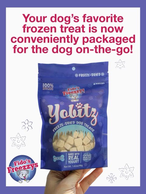 Your dog's favorite frozen treat is now conveniently packaged for the dog on the go!